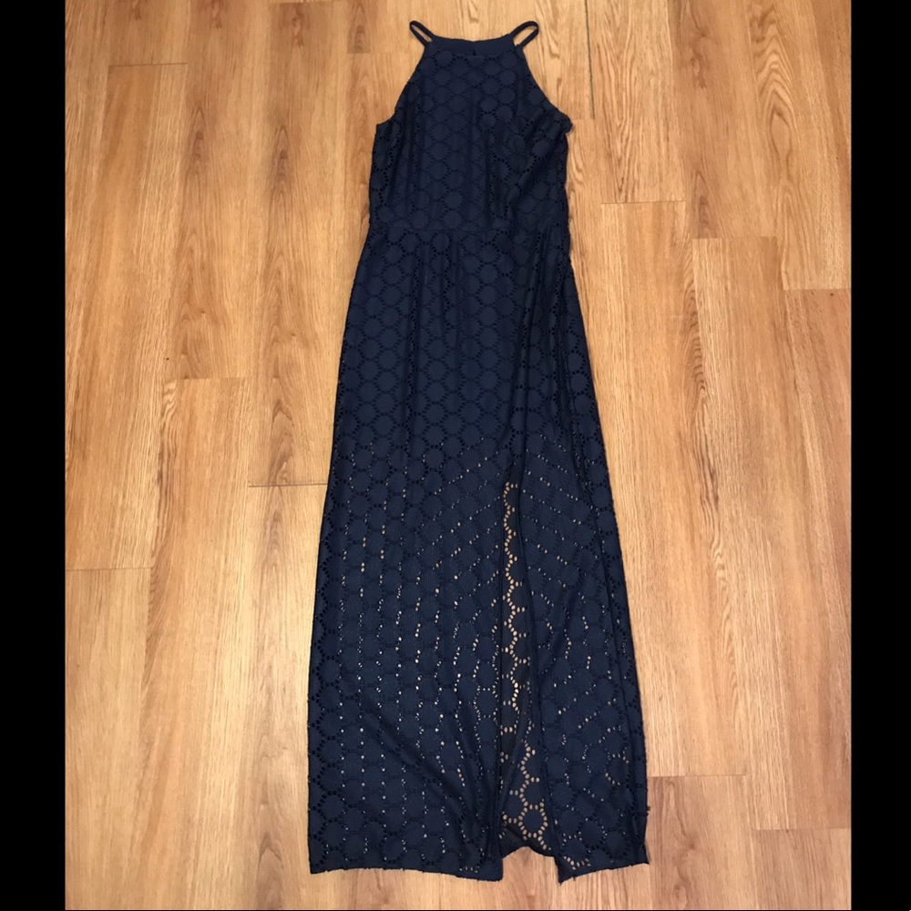Love Ady Maxi Dress Navy Blue